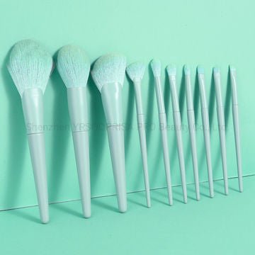 10 Pcs Makeup Bruses